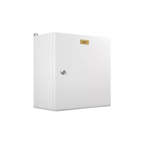 Шкаф электротехнический Elbox EMW-600.600.300-1-IP66 потол.пан. пан.основ. одноствор. настенный 600мм 600мм 300мм 285мм IP66 несъемн.бок.пан. серый сталь