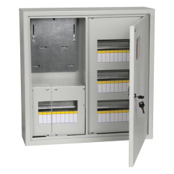 Щит распределительный IEK MKM32-N-36-31-ZO TITAN ЩУРн-3/36зо-1 36 УХЛ3 навесной 550мм 165мм 560мм 36мод. металл IP31 серый с возможностью установки счетчика (упак.:1шт)