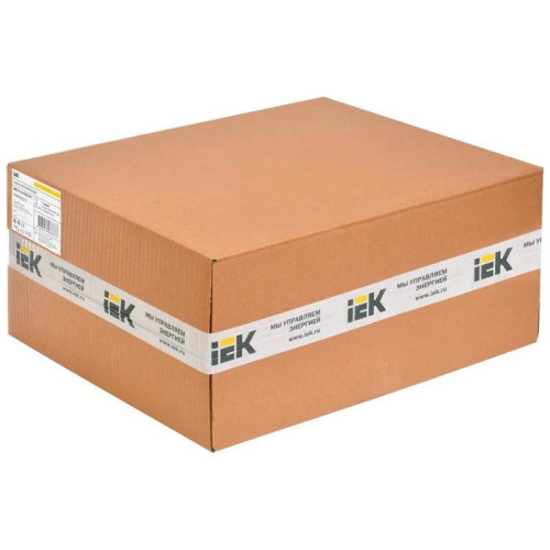 Щит распределительный IEK YKM40-02-31-G ЩМП-2-0 Generica для установки силового оборудования встраиваемый 400мм 220мм 500мм 630A 3шт металл IP31 серый (упак.:1шт)