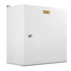 Шкаф электротехнический Elbox EMW-800.600.300-1-IP66 одноствор. настенный 800мм 600мм 300мм 285мм IP66 несъемн.бок.пан. 150кг серый
