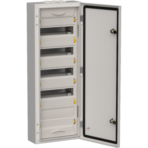 TITAN 5 Корпус мет. ЩРн-60 (1х60) 835х310х140 IP54 сер IEK