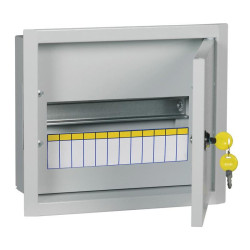 Щит распределительный IEK MKM14-V-12-30-T TITAN 3 ЩРв-12з-3 36 УХЛ3 встраиваемый 310мм 120мм 265мм 12мод. металл IP31 серый (упак.:1шт)