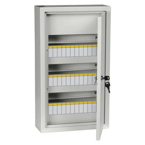 Щит распределительный IEK MKM14-N-36-31-Z TITAN 3 ЩРн-36з-1 36 УХЛ3 навесной 310мм 120мм 540мм 36мод. металл IP31 серый (упак.:1шт)