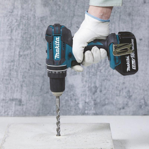 Дрель-шуруповерт Makita DHP482Z аккум. патрон:быстрозажимной