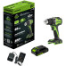 Дрель-шуруповерт Greenworks DD560 аккум. патрон:быстрозажимной (3708407CUA)