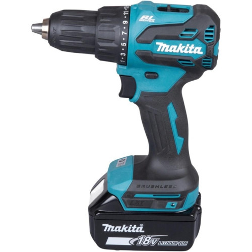 Дрель-шуруповерт Makita DHP490SFJ аккум. патрон:быстрозажимной (кейс в комплекте)