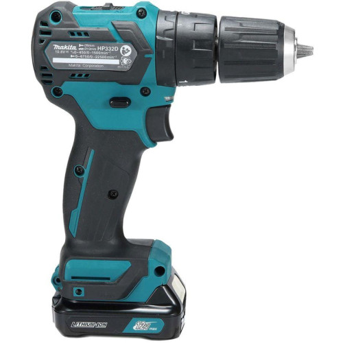 Дрель-шуруповерт Makita HP332DZ аккум. патрон:быстрозажимной Дрель-шуруповерт Makita HP332DZ аккум. патрон:быстрозажимной