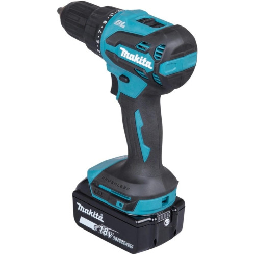 Дрель-шуруповерт Makita DHP490SFJ аккум. патрон:быстрозажимной (кейс в комплекте)