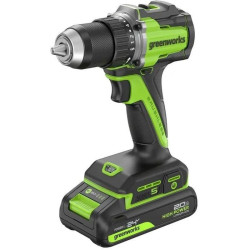 Дрель-шуруповерт Greenworks DD345 аккум. патрон:быстрозажимной (3708307)