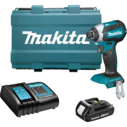 Шуруповерт Makita DTD153SY аккум. патрон:шестигр.1/4
