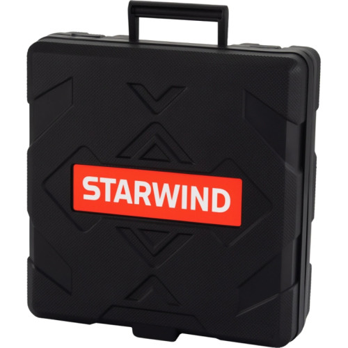 Дрель-шуруповерт Starwind CDB20-2.0/2hs1 40Вт аккум. патрон:быстрозажимной (кейс в комплекте)