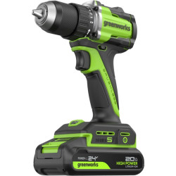 Дрель-шуруповерт Greenworks DD560 аккум. патрон:быстрозажимной (3708407CUA)