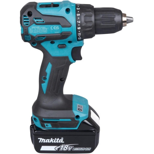Дрель-шуруповерт Makita DDF490SFJ аккум. патрон:быстрозажимной (кейс в комплекте) Дрель-шуруповерт Makita DDF490SFJ аккум. патрон:быстрозажимной (кейс в комплекте)