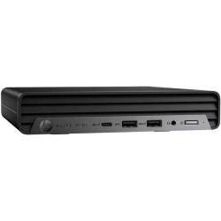 Неттоп HP Elite 800 G9 Mini i5 14500 (2.6) 16Gb SSD512Gb UHDG 770 Windows 11 Pro GbitEth WiFi BT 120W kbNORUS мышь клавиатура черный (C88QFAT)