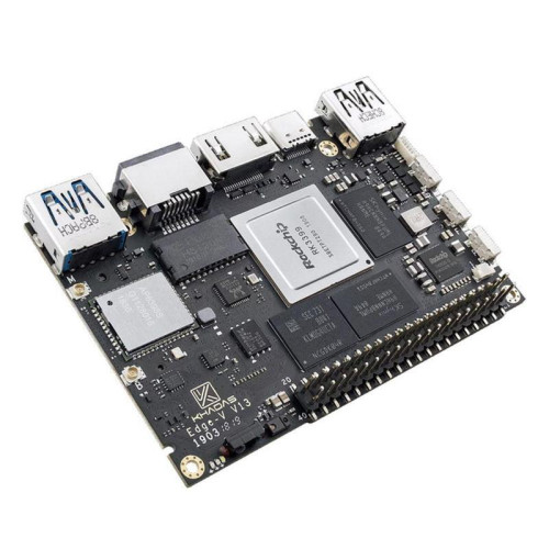 Одноплатный компьютер Khadas Edge-V Pro Rockchip RK3399, 64-bit Hexa-Core, KEGV-P-002 Одноплатный компьютер Khadas Edge-V Pro Rockchip RK3399, 64-bit Hexa-Core, KEGV-P-002