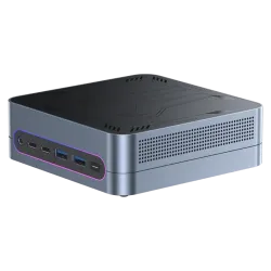 Chuwi LarkBox S  Intel Core i3 1220P(1.5Ghz)/16384Mb/512SSDGb/Int:Intel UHD Graphics/BT/WiFi/war 1y/0.4kg/Gray+Black/Win11Pro + Aluminum+plastic/RAM slot*2/bracket/USB2.0*2/USB3.2*2/Type-C*1/HDMI*2/DP*1/RJ45/WIFI5,BT5.1/bracket