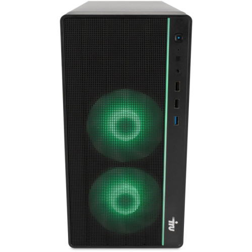 ПК IRU Tactio 310H6SEA MT i5 14400F (2.5) 16Gb SSD1Tb RTX5060 8Gb без ОС GbitEth 500W черный (RUS) (2164592)