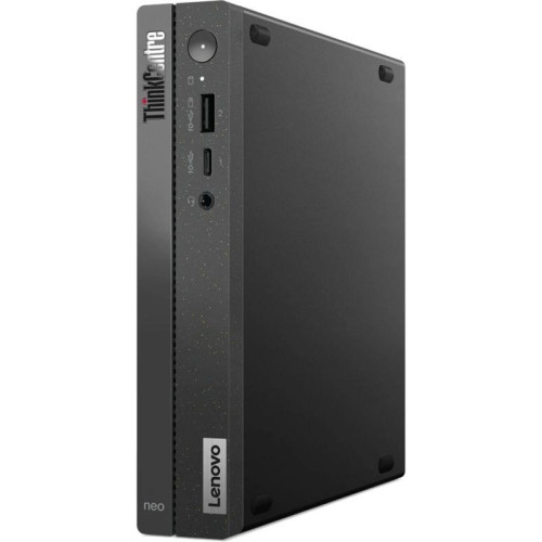Неттоп Lenovo ThinkCentre Neo 50q G4 slim i5 13420H (2.1) 16Gb SSD256Gb UHDG Windows 11 Pro GbitEth WiFi BT 90W kb мышь клавиатура черный (12LN000BUS)