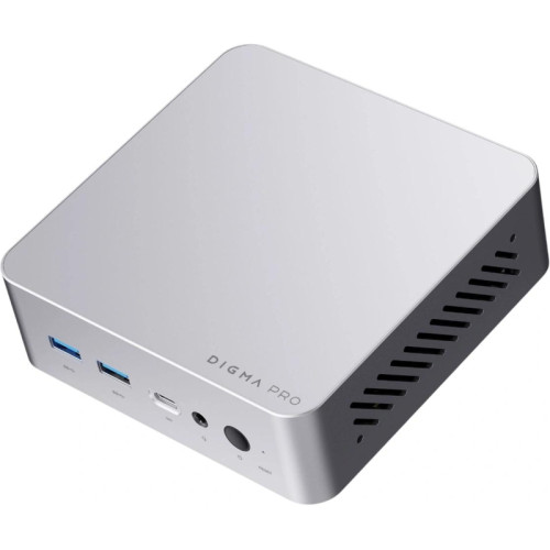Неттоп Digma Pro Minimax X5 Ryzen 7 7840HS (3.8) 16Gb SSD512Gb 780M Windows 11 Pro GbitEth WiFi BT 100W серебристый (DPR7-ADXW01)