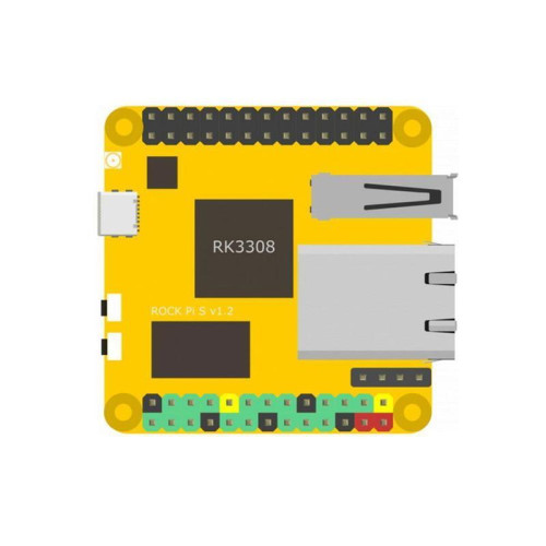 Одноплатный компьютер RockPi ROCK Pi S D2 RK3308/256Mb DDR3