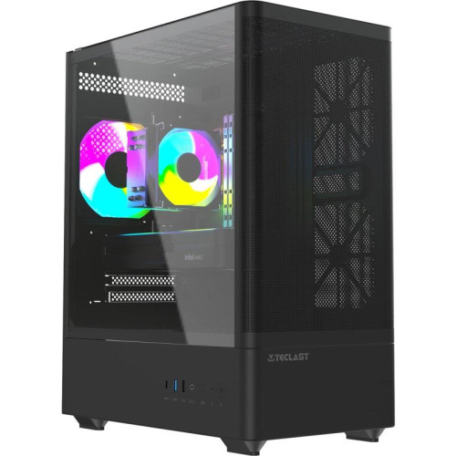 ПК Teclast G03 i5 12400F (2.5) 32Gb SSD1Tb Arc B580 12Gb Windows 11 Pro GbitEth 500W белый (G03 12400F32G1TB580WKRU)