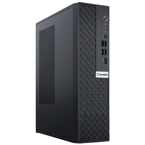 Персональный компьютер/ KVADRA TAU (ЯДРВ.466259.005-01) SFF Intel Core i5 13400(2.5Ghz)/16384Mb/512PCISSDGb/noDVD/Int:Intel UHD Graphics 730/war 1y/9kg/black/noOS