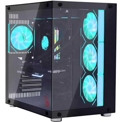 ПК Bloody BD-PC CZ79C3 MT i5 14600KF (3.5) 32Gb SSD1Tb RTX5070 12Gb Windows 11 Home 64 2.5xGbitEth WiFi BT 850W черный (RUS) (2129071)