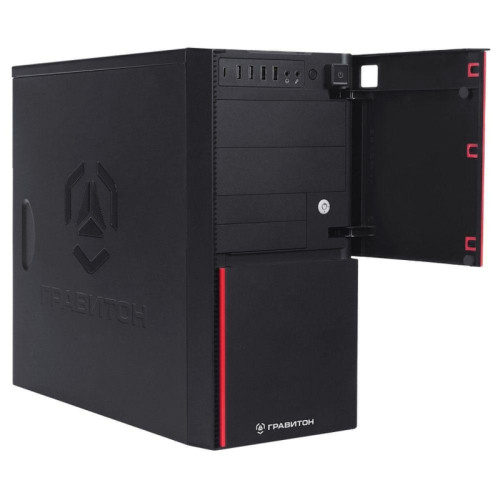 Персональный компьютер Гравитон Д50А RYZEN 5 5600GT/2x8GB/1xSSD512GB/FP_2xUSB2.0/RJ-45POE/450W/K+M/NoOS/3YST Персональный компьютер Гравитон Д50А RYZEN 5 5600GT/2x8GB/1xSSD512GB/FP_2xUSB2.0/RJ-45POE/450W/K+M/NoOS/3YST