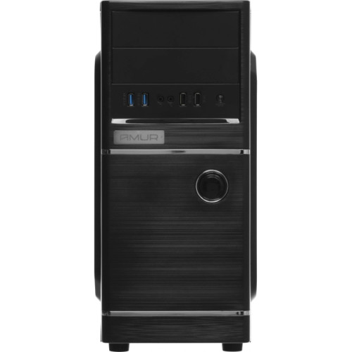 ПК Amur Нарвал A5A14 АМУЕ.466219.002 MT Ryzen 5 3400G (3.7) 8Gb SSD256Gb RX Vega 11 FreeDOS GbitEth 400W мышь клавиатура черный (RUS) (АМУЕ.466219.002 2169402)