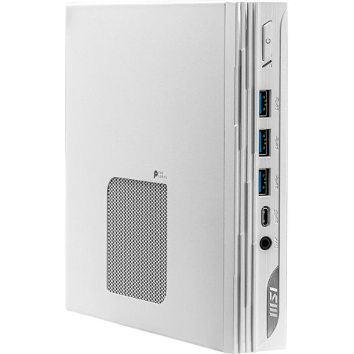 Неттоп MSI Pro DP10 12M-279XRU i3 1215U (1.2) 8Gb SSD512Gb UHDG без ОС 2.5xGbitEth WiFi BT 120W белый (9S6-B0A622-279)