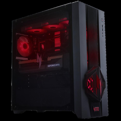 Настольный ПК Acer Nitro 70 N70X3D-100 AMD Ryzen 9 9900X3D/32Gb/SSD1Tb/RTX5070 12Gb/PSU 1200W/NoOS/Black (DG.E5ACD.009)