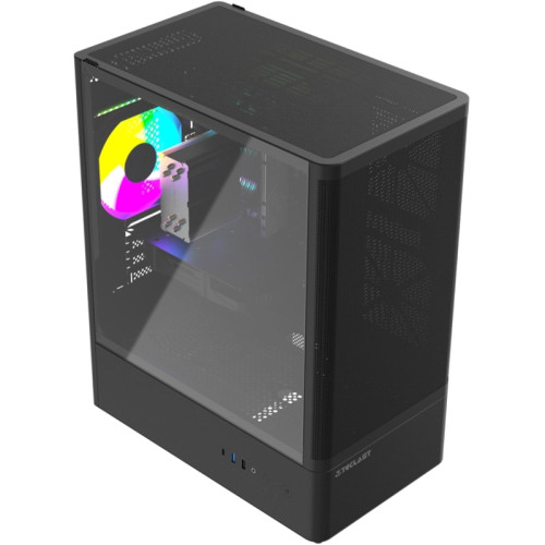 ПК Teclast G03 Ryzen 5 5600 (3.5) 16Gb SSD512Gb RTX3050 6Gb Windows 11 Pro GbitEth WiFi BT 400W черный (G03 560016G5123050BKRU)