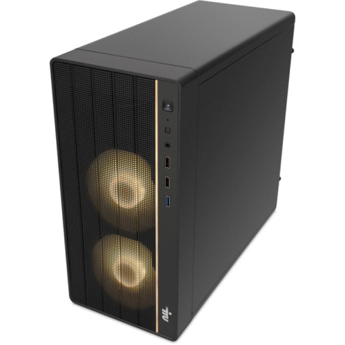 ПК IRU Tactio 320A5SEA MT Ryzen 5 5500 (3.6) 16Gb SSD512Gb RTX3050 6Gb без ОС GbitEth 500W черный (RUS) (2195819)