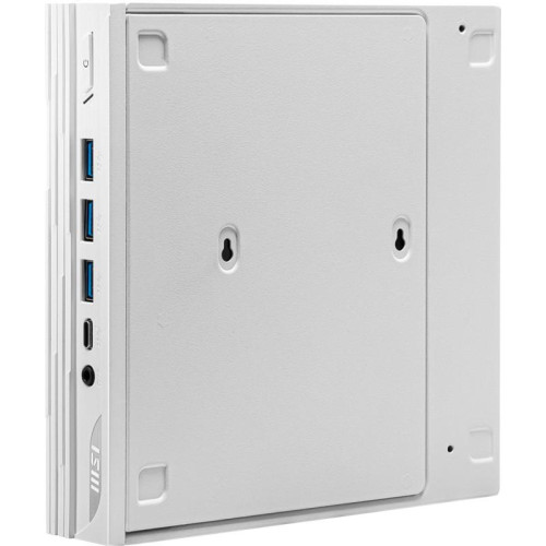 Неттоп MSI Pro DP10 13M-251RU i5 1340P (1.9) 16Gb SSD512Gb Iris Xe Windows 11 Pro 2.5xGbitEth WiFi BT 120W белый (9S6-B0A612-251)