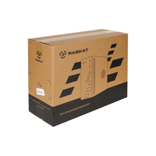Компьютер Raskat START 100 (Intel Celeron G5905, RAM 8GB, SSD 256GB, kb+ms, noOS, black)