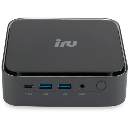 Неттоп IRU Tactio 513 i5 1235U (1.3) 8Gb SSD256Gb UHDG без ОС GbitEth WiFi BT 120W серый (RUS) (2207467)