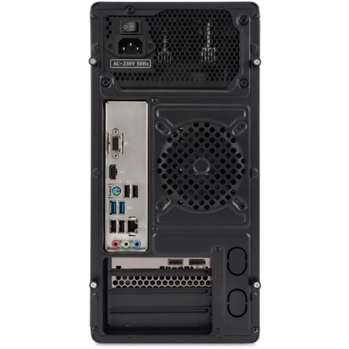 ПК IRU Tactio 310H6SEA MT i5 14400F (2.5) 16Gb SSD1Tb RTX5060 8Gb без ОС GbitEth 500W черный (RUS) (2164592)