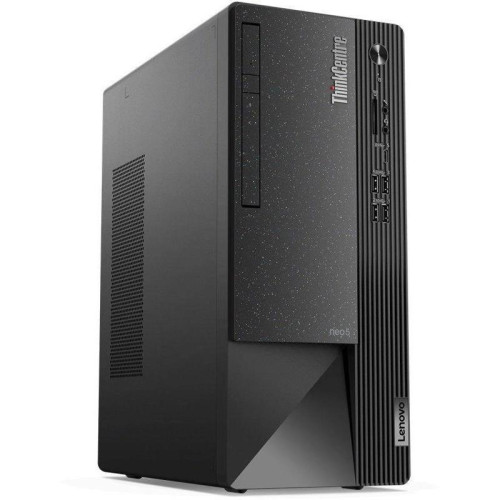 ПК Lenovo ThinkCentre Neo 50t MT i5 12400 (2.5) 8Gb 1Tb 7.2k UHDG 730/DVDRW CR noOS GbitEth 260W kb мышь клавиатура черный (11SE00PAGP)