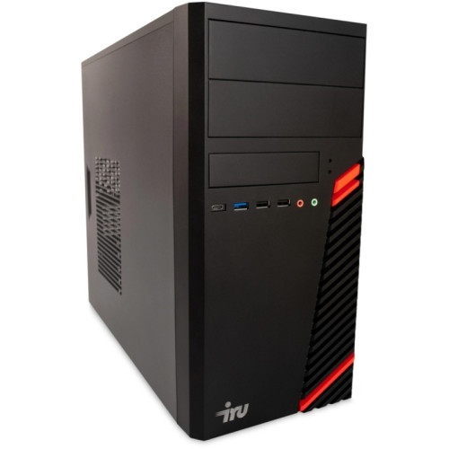 ПК IRU Planio 310H6SM MT i3 12100F (3.3) 8Gb SSD256Gb GT610 2Gb без ОС GbitEth 400W черный (RUS) (2162845)