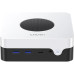 Chuwi LarkBox X  Intel N-series N150(0.8Ghz)/12288Mb/512SSDGb/Int:Intel UHD Graphics/BT/WiFi/war 1y/0.4kg/Grey+White/Win11Pro + USB2.0*2/USB3.2*2/Type-C*1/HDMI*1/DP*1/RJ45*2/WIFI6,BT5.2/bracket