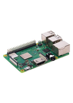 Одноплатный компьютер Raspberry Pi Raspberry Pi 3 Model B+ (RA433, E14 Version) Retail, 1GB RAM, Cortex-A53 (ARMv8) 64-bit SoC @ 1.4GHz Broadcom BCM2837B0 CPU, WiFi, Bluetooth, 40-pin extended GPIO, 4x USB 2.0, HDMI, USB-microB Power разъем (RASP1925) (13