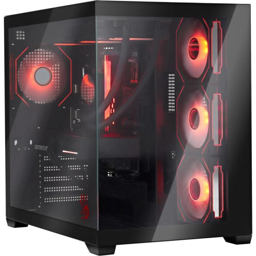 ПК Bloody BD-PC RAB84V2 TWR Ryzen 7 7700 (3.8) 32Gb SSD1Tb RTX5060TI 8Gb Windows 11 Home 64 2.5xGbitEth 650W черный (RUS) (2142127)