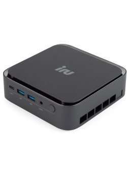 Неттоп iRU Tactio 513 Intel Core i5 1235U,  DDR5 16ГБ, 512ГБ SSD, Intel Iris Xe,  без операционной системы,  серый [2189397]