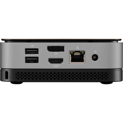 ПК Мини Osio BaseLine B51i-012 i3 1215U (1.2) 16Gb SSD512Gb UHDG Windows 11 Pro 64 GbitEth WiFi BT 59.85W коричневый/серебристый