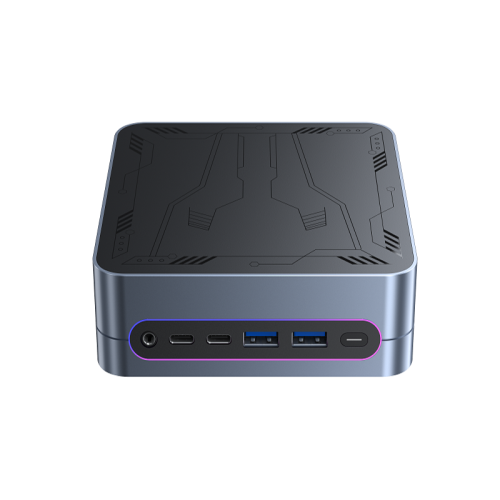 Компьютер/ Chuwi LarkBox S  Intel Core i3 1220P(1.5Ghz)/8192Mb/256SSDGb/Int:Intel UHD Graphics/BT/WiFi/war 1y/0.4kg/Gray+Black/Win11Pro + Aluminum alloy + plastic/RAM slot*2/bracket/USB2.0*2/USB3.2*2/Type-C*1/HDMI*2/DP*1/RJ45*2/WIFI5,BT5.