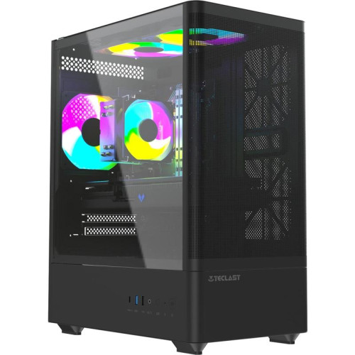 Компьютер TECLAST G03 Intel Core i5 14400F,  DDR4 32ГБ, 1ТБ(SSD),  NVIDIA GeForce RTX 5060TI - 8 ГБ,  Windows 11 Pro,  черный [g03 14400f32g1t5060t8bkru]