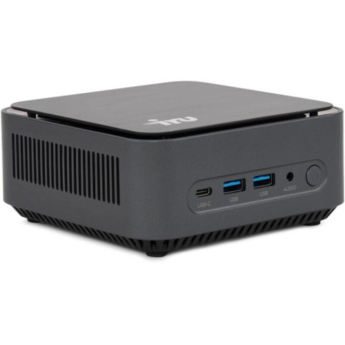 Неттоп IRU Planio 110ALCN slim N100 (1.44) 8Gb SSD256Gb UHDG Windows 11 Pro 64 GbitEth WiFi BT 30W черный (RUS) (2164236)