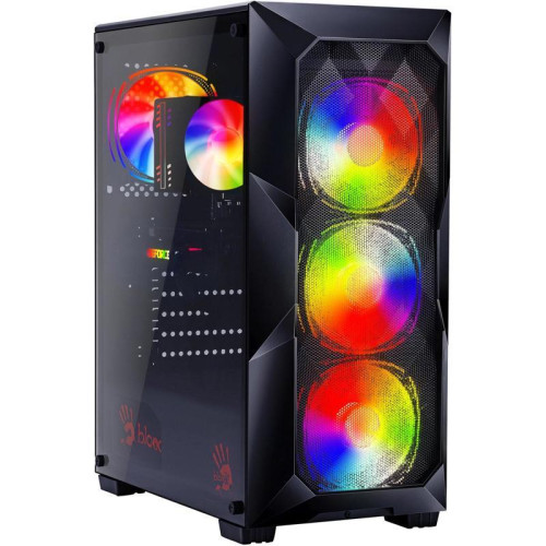 ПК Bloody BD-PC RB55C1 MT Ryzen 5 5600X (3.7) 32Gb SSD1Tb RTX4060 8Gb Windows 11 Home GbitEth 500W черный (2107186)