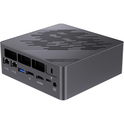 Компьютер/ Chuwi AuBox  AMD Ryzen AI 9 365(2Ghz)/32768Mb/1024PCISSDGb/Int:AMD Radeon 880M/BT/WiFi/war 1y/0.74kg/Gold+Black/Win11Pro + Aluminum+plastic/RAM slot*2/bracket/USB2.0*1/USB3.2*2/USB3.0*1/Type-C*2/HDMI*1/DP*1/RJ45*2/WIFI6/BT5