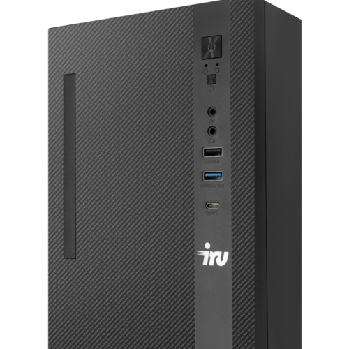 ПК IRU Planio 310H6SC MT i3 14100F (3.4) 16Gb SSD512Gb GT610 2Gb Windows 11 Pro GbitEth 230W черный (2153498)